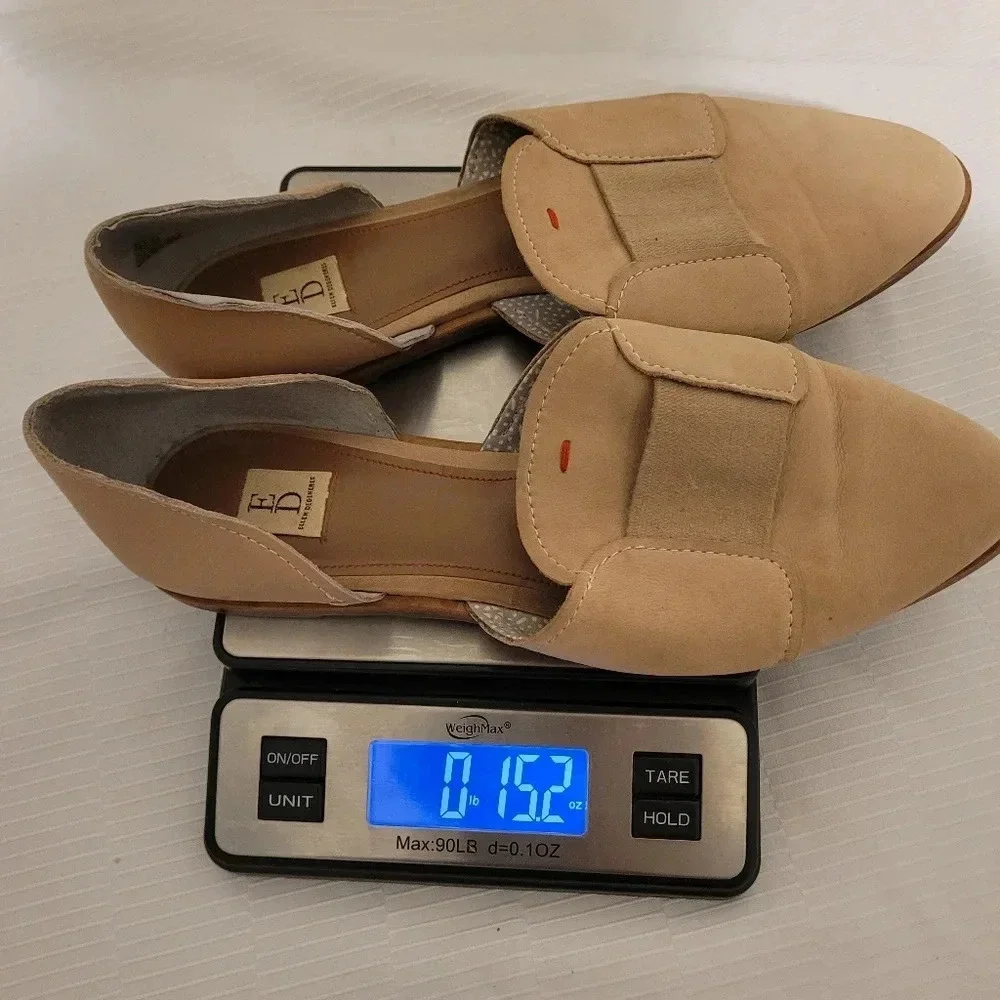 *LAST CHANCE* Ellen Degeneres Kizi Beige Loafer sz 9 - Picture 7 of 7